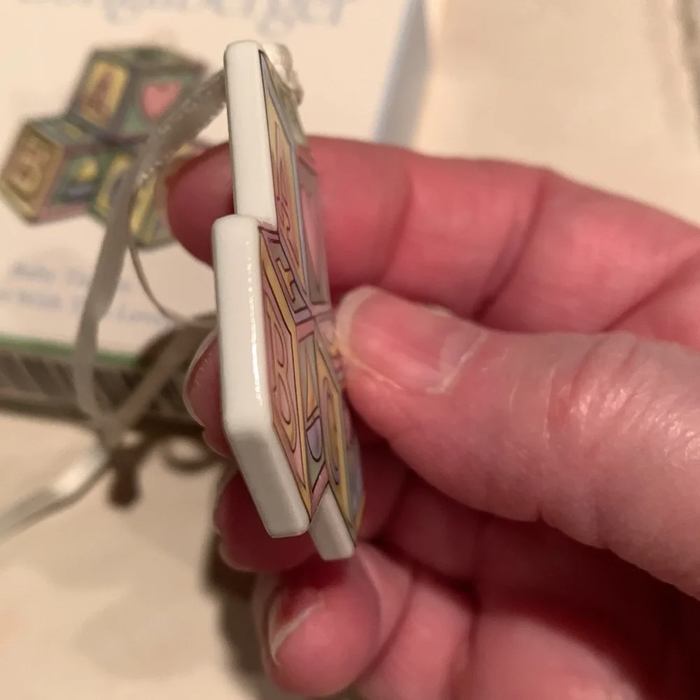 Longaberger Baby Tie-On, 2001, NIB